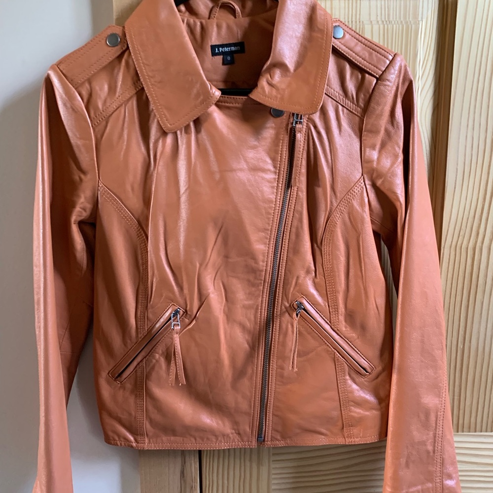 Faux Leather Jacket - worn once